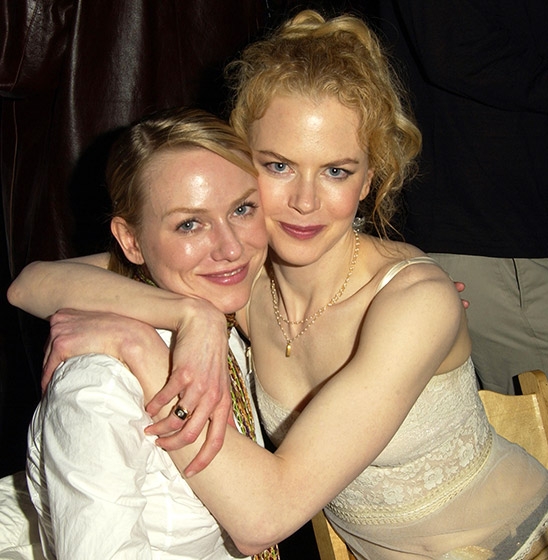 
	
	Naomi Watts và Nicole Kidman thân thiết từ khi học trung học.